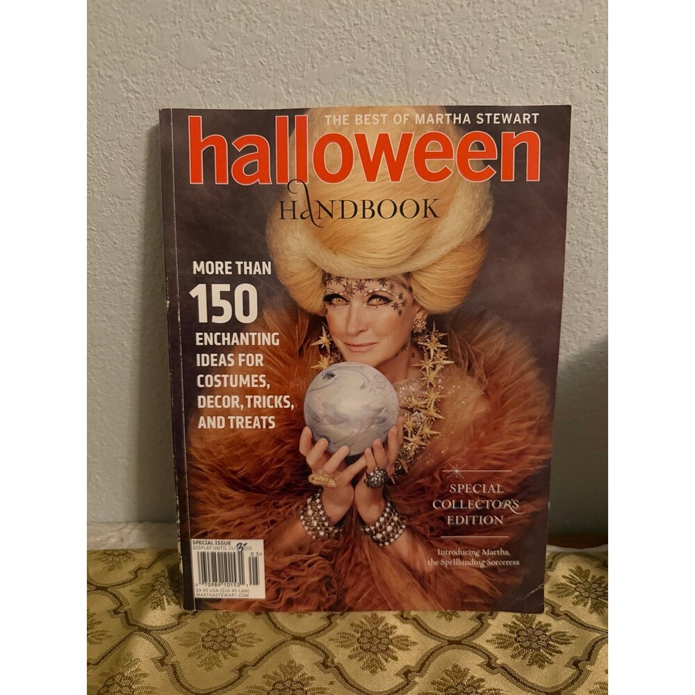 Martha Stewart Halloween Handbook Special Collector’s Edition Fall Decor DIY
